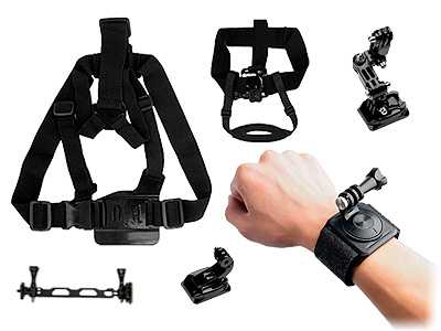 Accesorios camaras de accion